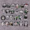 Koreaanse Stijl DIY Panda Hanger Sieraden: Legering Druipolie Hanger voor Armbanden & Sleutelhangers.