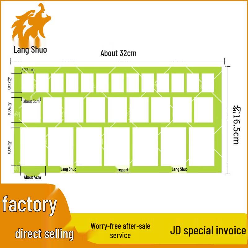 Langshuo Combination Surveying Frame Ruler Set