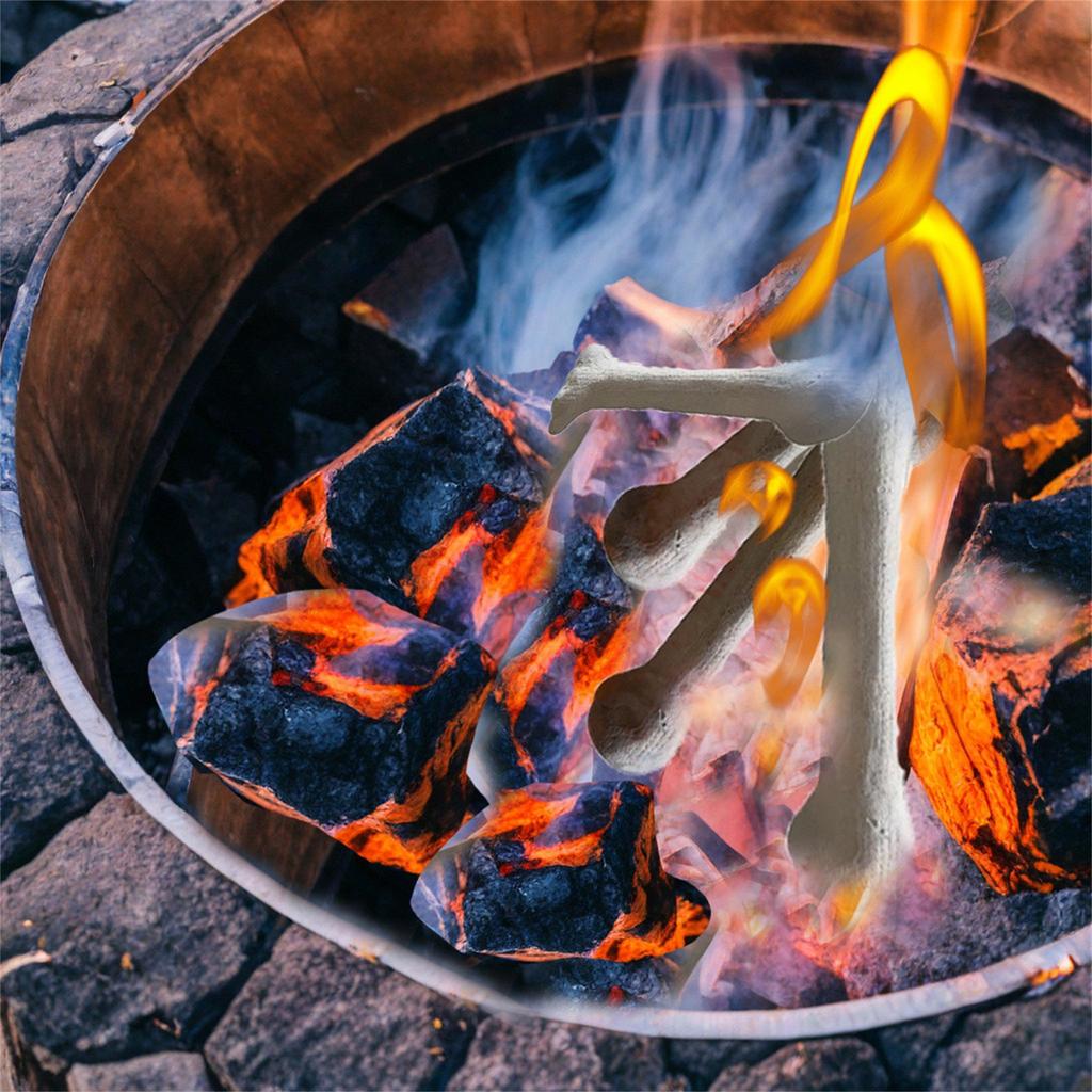 Accessoires de décoration de fête d'Halloween, artisanat en céramique, fours, décorations de boules de feu en céramique