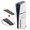Metall Vertikalständer für PS5 Slim Konsole Disc und Digital mit Schraube, Basisständer Ersatz für Playstation 5 Slim Konsole