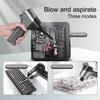 Car Vacuum Cleaner 4 In 1 High Power Cordless Dust Remover Mini Handheld Vacuum Pump Home  Portable Cordless Strong Suction Car Cleaner