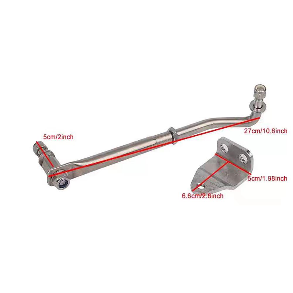 Adjustable Outboard Control Cable Kit, for 15-200HP Outboard Motors, Length: 26.5cm To 31.5cm (10.43 Inches To 12.40 Inches)