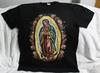 UNSERE DAME VON GUADALUPE ROSE BLUME BLUMEN ROSEN GEBET VORNE AUFDRUCK T-SHIRT