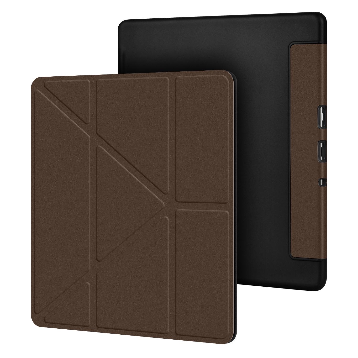 

2024 Kindle Scribe 10.2 складной защитный чехол 2022/2024 Scribe 10.2 deformable коричневый