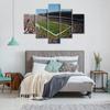 5Pcs Chicago Soldier Field Paintings Soccer Sports Stadium 5 Pieces Pictures Art Poster HD Print Home Decor No Framed Modern