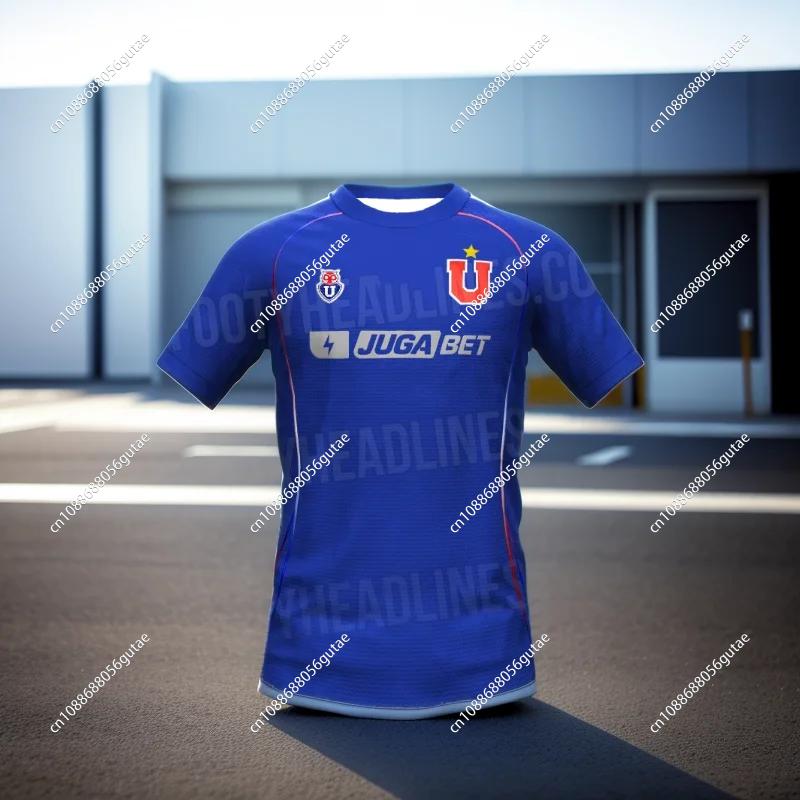 

Best De Chile Home Jersey 3D Printed Men Women T-shirts Fast Dry Breathable Outdoor Sports Casual Short Sleeved Daily Clothes S