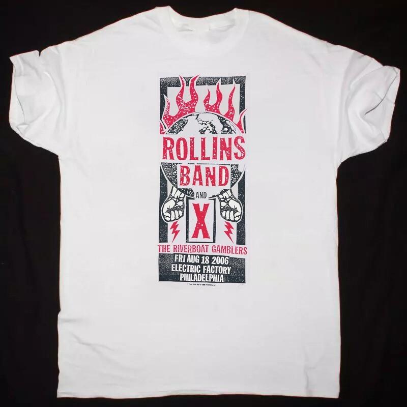 

Rollins Band Concert White Color Size S To 5XL Shirt Unisex T-Shirt S