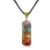 7 Chakra Necklac Jewelry  With Amethyst Crystal Necklaces Spiritual For Women Crystal Jewelry