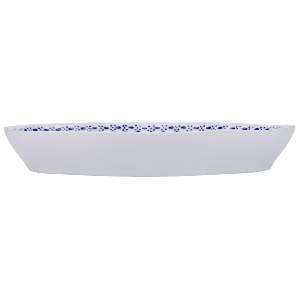 [Officially Imported] Royal Copenhagen Princess Boat-Shaped Dish/Plate, 22cm, 1017256