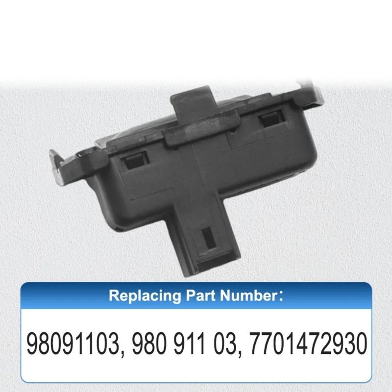 Sealed Construction Trunk Release Switches Dust Proof Designs 98091103 Replacement Part Boot Release Switches for Megane