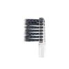 LAPIS, the God of Toothbrushing: Dental Toothbrush, Regular, Spiral Twin, Charcoal Bristles, Set of 7, LA-211PET Clear