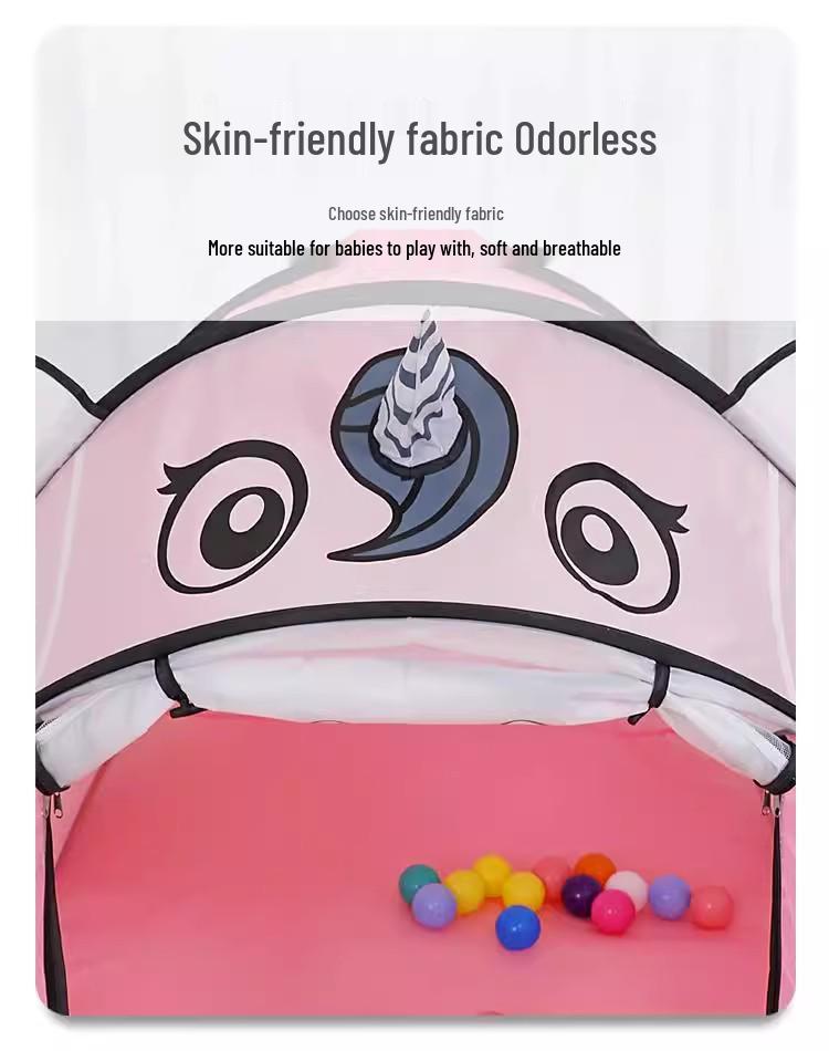 New Model Kids' Quick-Open Sunshade Tent: Portable & Folding for Indoor/Outdoor Use