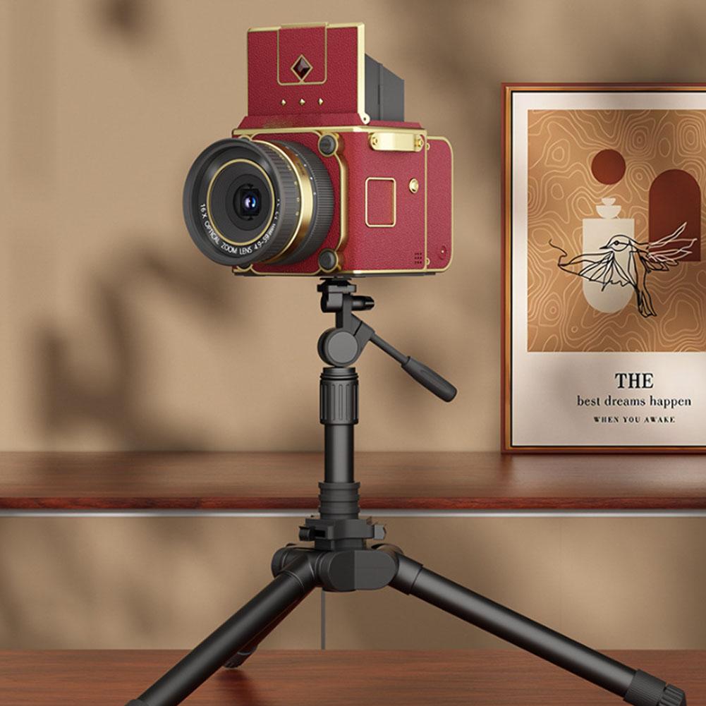 Retro Digital Camera Simulation Dual-Lens Reflex Portable CCD Camera 4K ultra-clear Compact Vintage for Student Birthday Gift