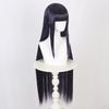 Dark Blue Costume Long Straight Hair, Carnival Role Play Wig