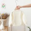 Autumn and Winter Fashion Cute Girls Sweater Flower Cardigan Knitted Coat