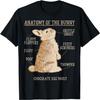 Kaninchen Anatomie Kaninchen Liebhaber Tier Haustierbesitzer T-Shirt