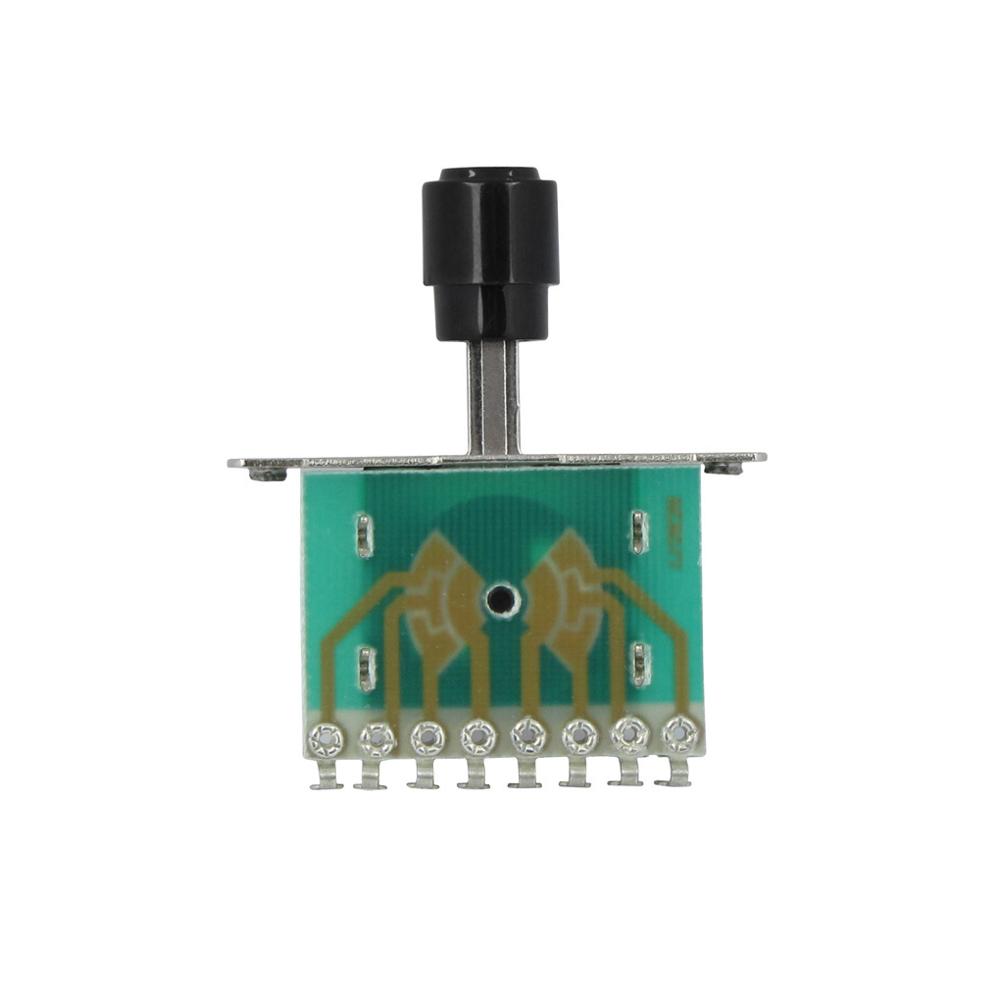 FLEOR 3 Way Toggle Switch Guitar Pickup Selector Switch with Black Tip for TL Electric Guitar Parts