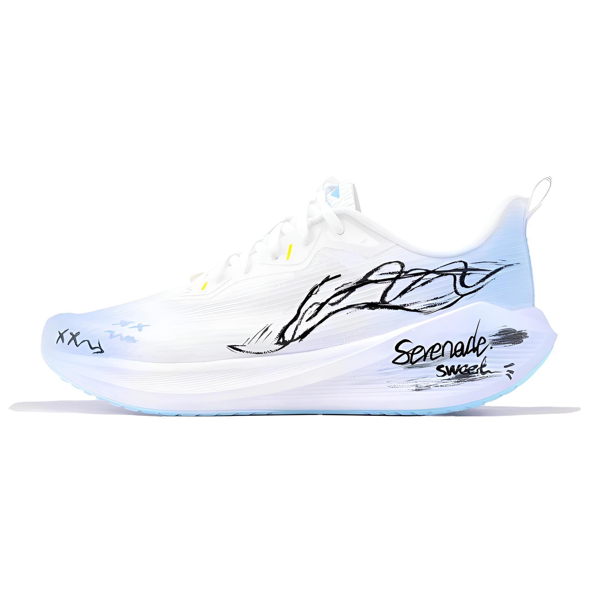 Мужские кроссовки для бега Li Ning Wuyue Низкие Черно-белые ARST003-1(Команда1957-) 40
