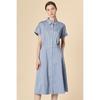 Bcbg Roll Up Sleeve Dress  B3m6o652 