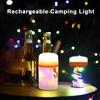 10M Retractable Outdoor Camping Light USB Rechargeable String Light Waterproof Stowable Fairy Lamp Decoration Tent Hanging LED Lantern