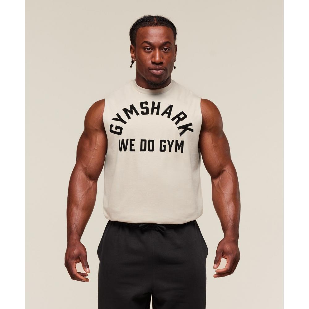

Gymshark We Do Gym Tank Pebble Grey A2c1r Gb7p XS