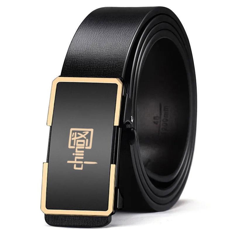 

Men s Belt, Business Formal Wear, Versatile, Middle-aged and Young Casual Jeans Belt, Genuine Leather Belt 130cm