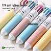 10-Color Push-Button Gel Pen Set - Multicolor Ballpoint Pens for Note-Taking and Student Use