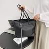 Nylon large bag autumn new trendy fashion simple shoulder bag high sense large capacity tote bag
