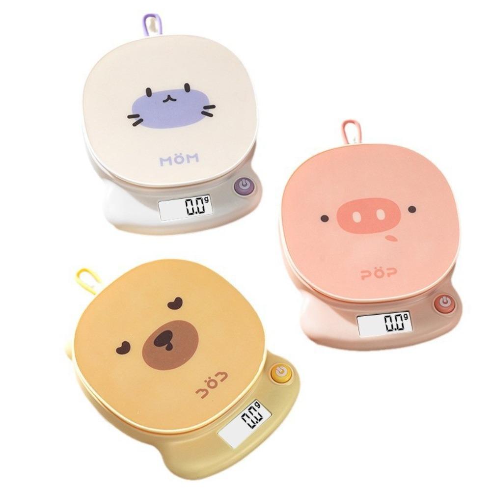 Plastic Kitchen Scale Multi-Functional Electronic Scales  Precise Weight Measuring