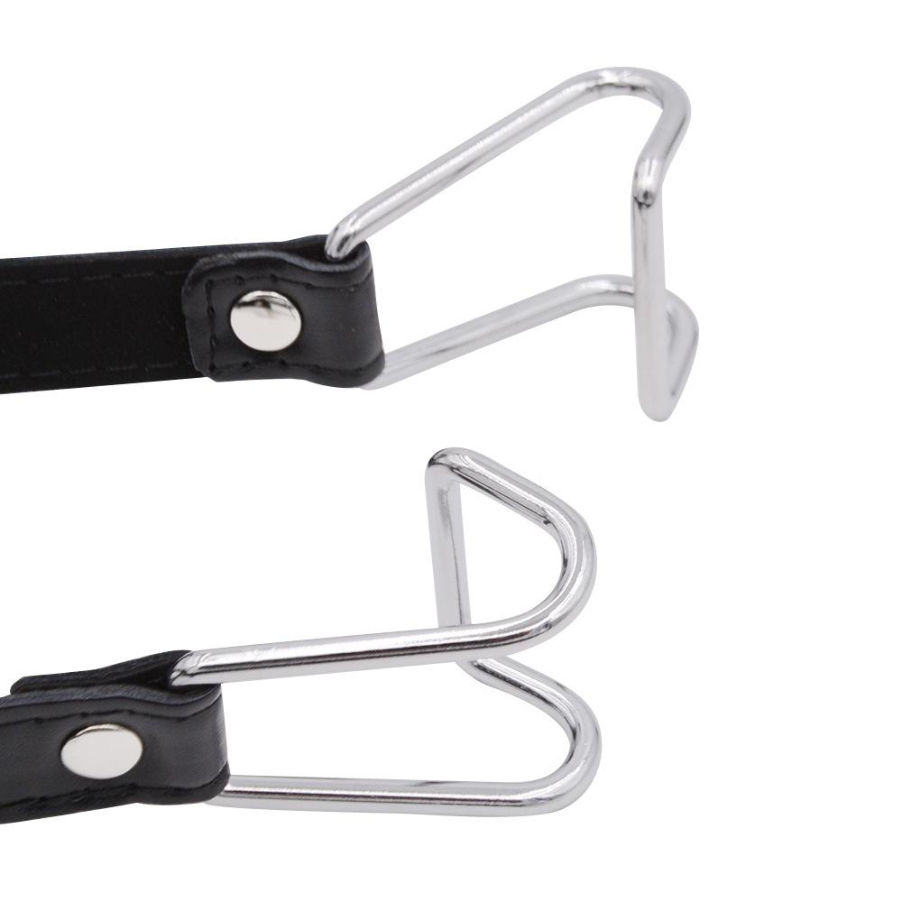 Mouth Gag Nose Hook Mouth Ball Gag Mouth Smsexy Sex Product Male and Female Slave Training Props Couple Game an Engine of Torture
