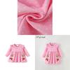 Girl Dress With Cartoon Animal Print For Toddler Winter And Fall Wear