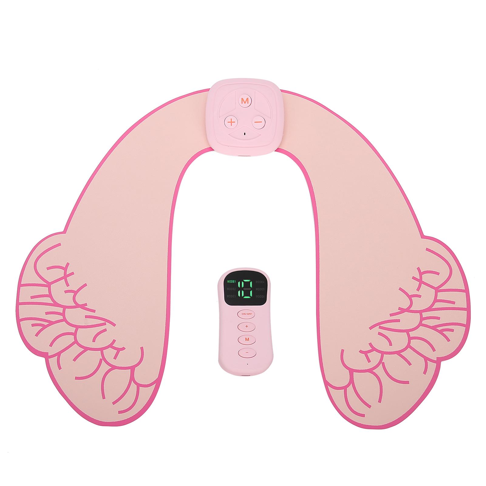 

Электрический тренажер для бедер с дистанционным управлением, стимулятор ягодичных мышц, перезаряжаемый, лифтинговый тонер для ягодиц, светло-розовый