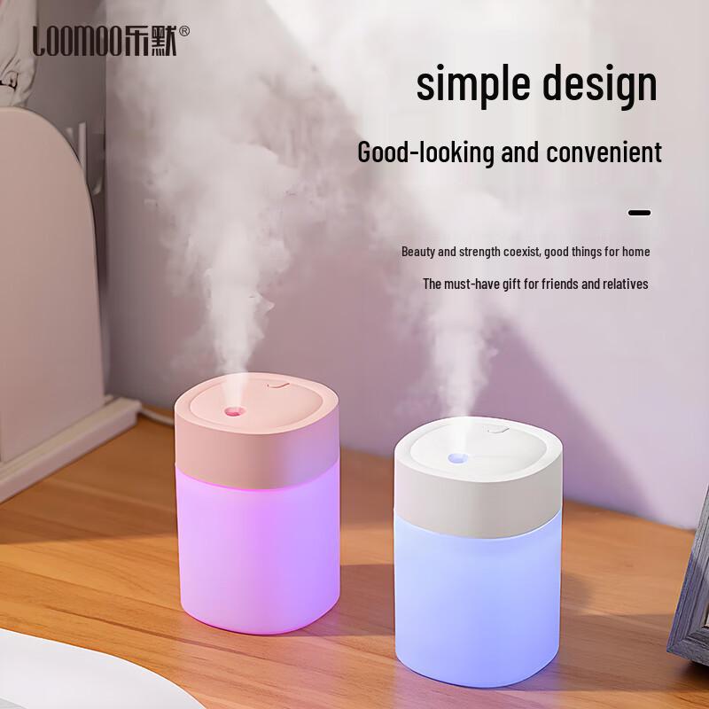Lemo Mini USB Humidifier with Night Light
