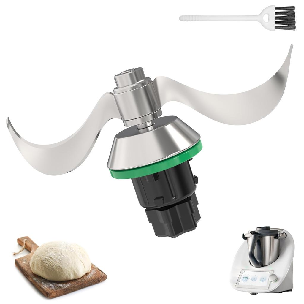 This Dough Knife, Made Of Stainless Steel, Can Be Used For Kneading And Mixing Dough. Replacement Parts Are Easy To Clean.