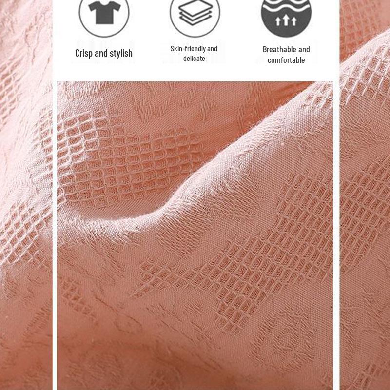 2024 Summer Women's Hooded Cotton-Linen Shirt: Chinese Style Jacquard Embroidered Casual Top