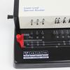Manual Loose-Leaf Paper Punch and Binder Machine Sturdy for Students
