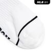 MLB Striped Small Logo Ankle Socks 3-Pair Set MLB (White)