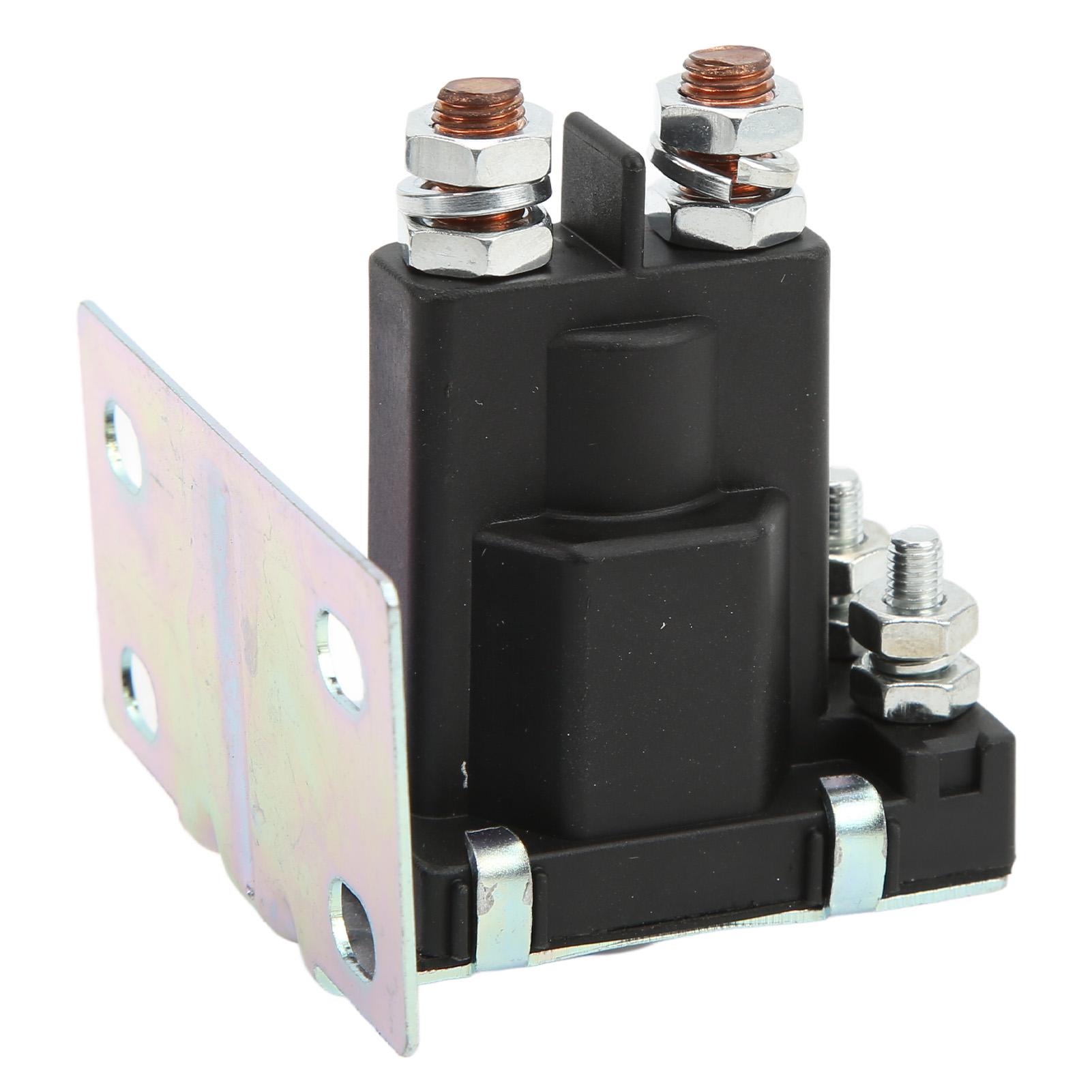 

Club Car Solenoid 4 Terminal 27153‑G01 612813 Replacement for EZGO TXT Gas 1994‑Up