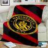 City Football Club Printed Throws Blanket Soft Flannel Blankets for Couch Bed Gifts for Men Women Picnic Blanket Christmas Gifts