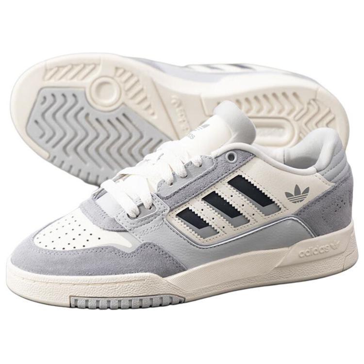 Adidas Originals Drop Step 2.0 Low Versatile Comfortable Non-Slip Durable Low-Top Lifestyle Casual Shoes Unisex Sneaker Gray JQ0063