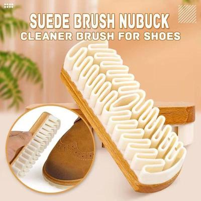 Multifunctional Suede Shoe Care Set: Brush, Eraser, Glue & Soft Bristle Polisher