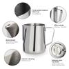 150/200/350ml Milk Jugs Fashion Stainless Steel Latte Frostbite Art Cup Pulling Flower Jar Making Milk Cups Coffee Accessorie