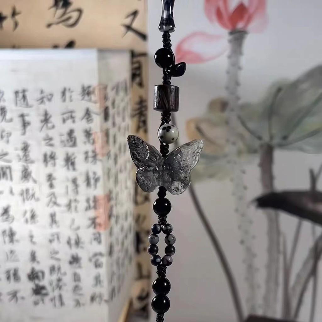 Butterfly Beaded Chic Bracelet With Adjustable String For Womens Fashion