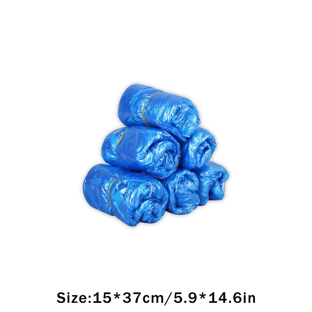 100 Pair Unisex Shoe Waterproof Cover Portable Travelling Anti-skid Outdoor Universal Accessory Covers Walking Guard