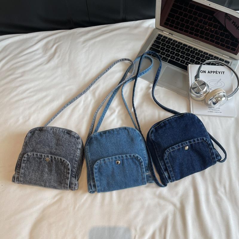 Denim Bag Women's Shoulder Bag Commuter Crossbody Bag