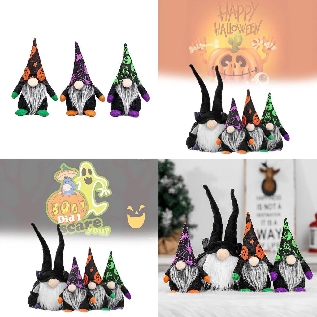 New Halloween No-face Doll Window Display Decoration For Festive Party Scenes 21cm 32cm