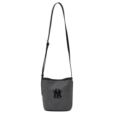 New York Yankees Polyester With Cotton Bucket Bag Crossbody Bag Mini Women's Black 3ABMB016N-50BKS