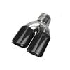 76mm Carbon Fiber Stainless Steel Dual Exhaust Tailpipe for BMW 3 Series