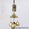 Mini Brass Wind Chimes Outdoor Door Bell Door Window Wall Hanging Bell Japanese Room Decoration Pendant Garden Decor Outdoor