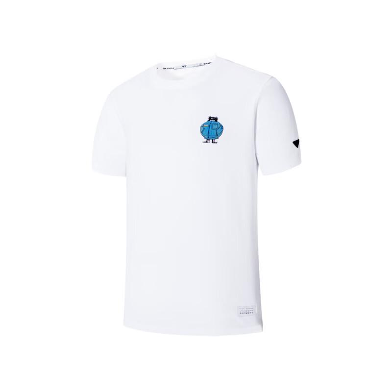 SEPTWOLVES Men's Printed Round Neck Short Sleeve T-Shirt